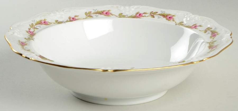P485 (Scalloped) 9" Round Vegetable Bowl by Eschenbach-1