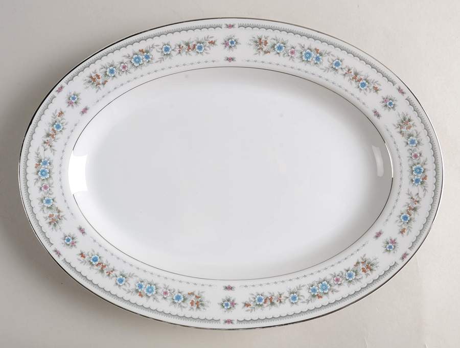 EVE2 12" Oval Serving Platter by Everbrite (Japan)-1