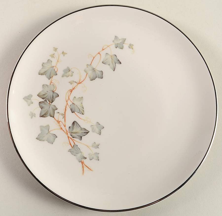 EMB76 (Platinum Trim) Salad Plate by Embassy (American)-1