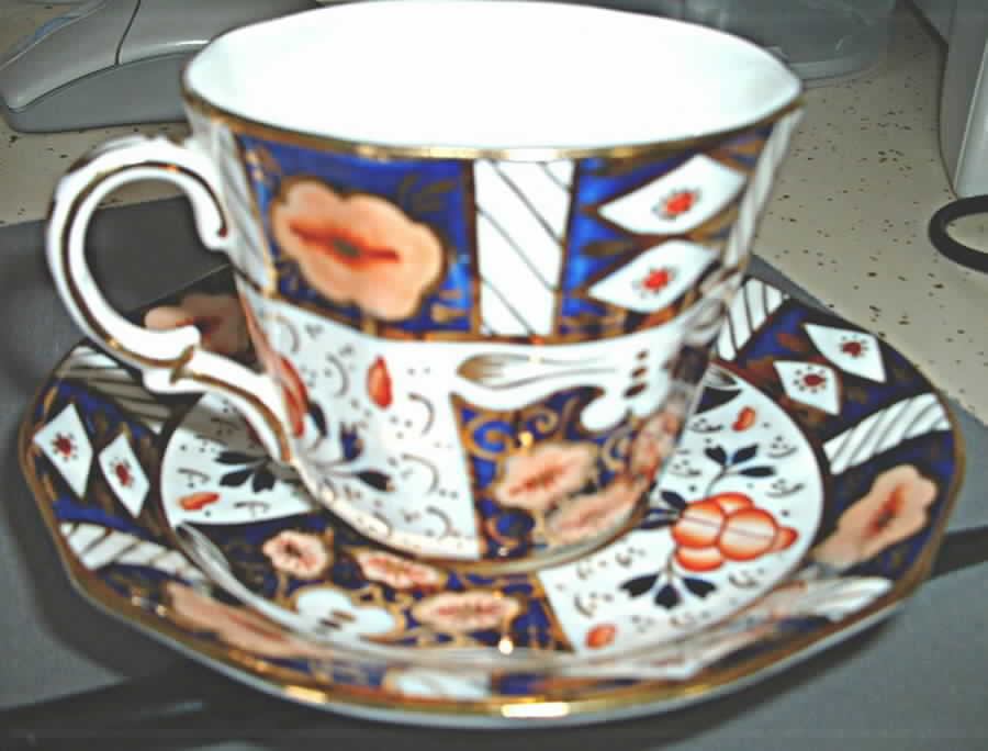 Strathmore Flat Cup & Saucer Set by England-1