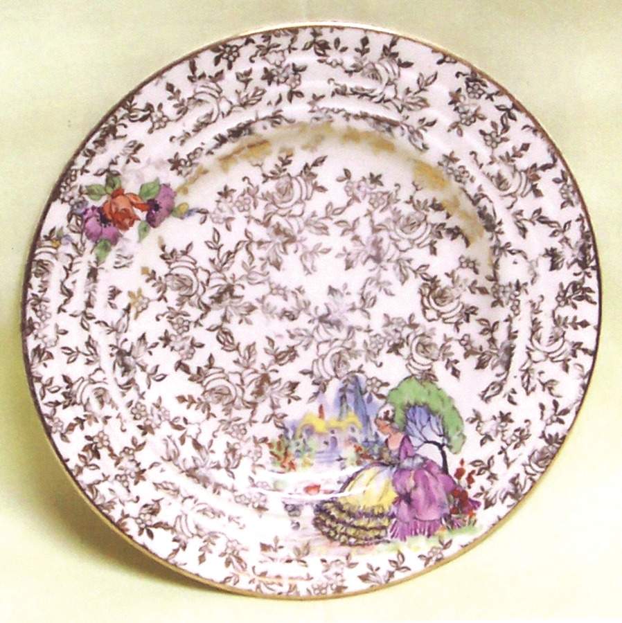 1239 Dinner Plate by Empire Porcelain -1