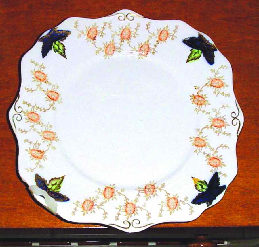 Eng39 Square Salad Plate by England-1