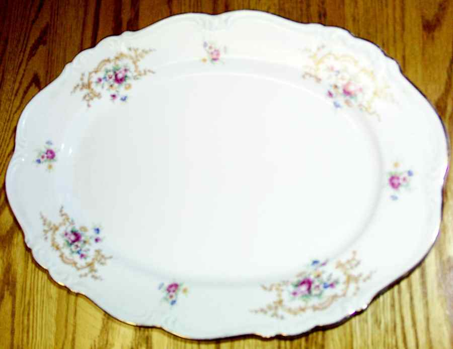 23905 13" Oval Serving Platter by Edelstein-1