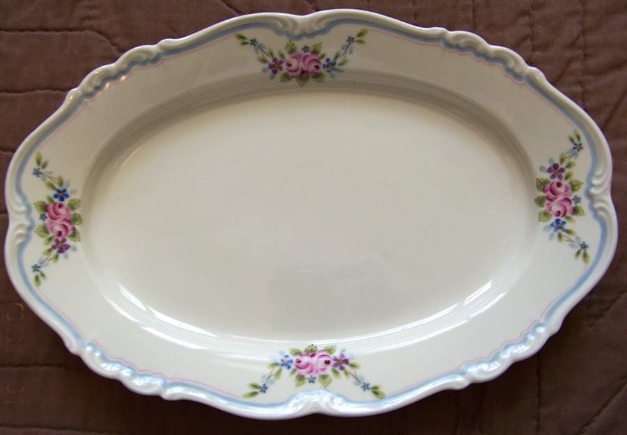 EDE33 14" Oval Serving Platter by Edelstein-1