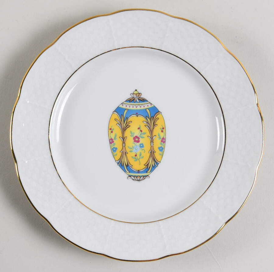 Imperial Egg Salad Plate by Email de Limoges-1