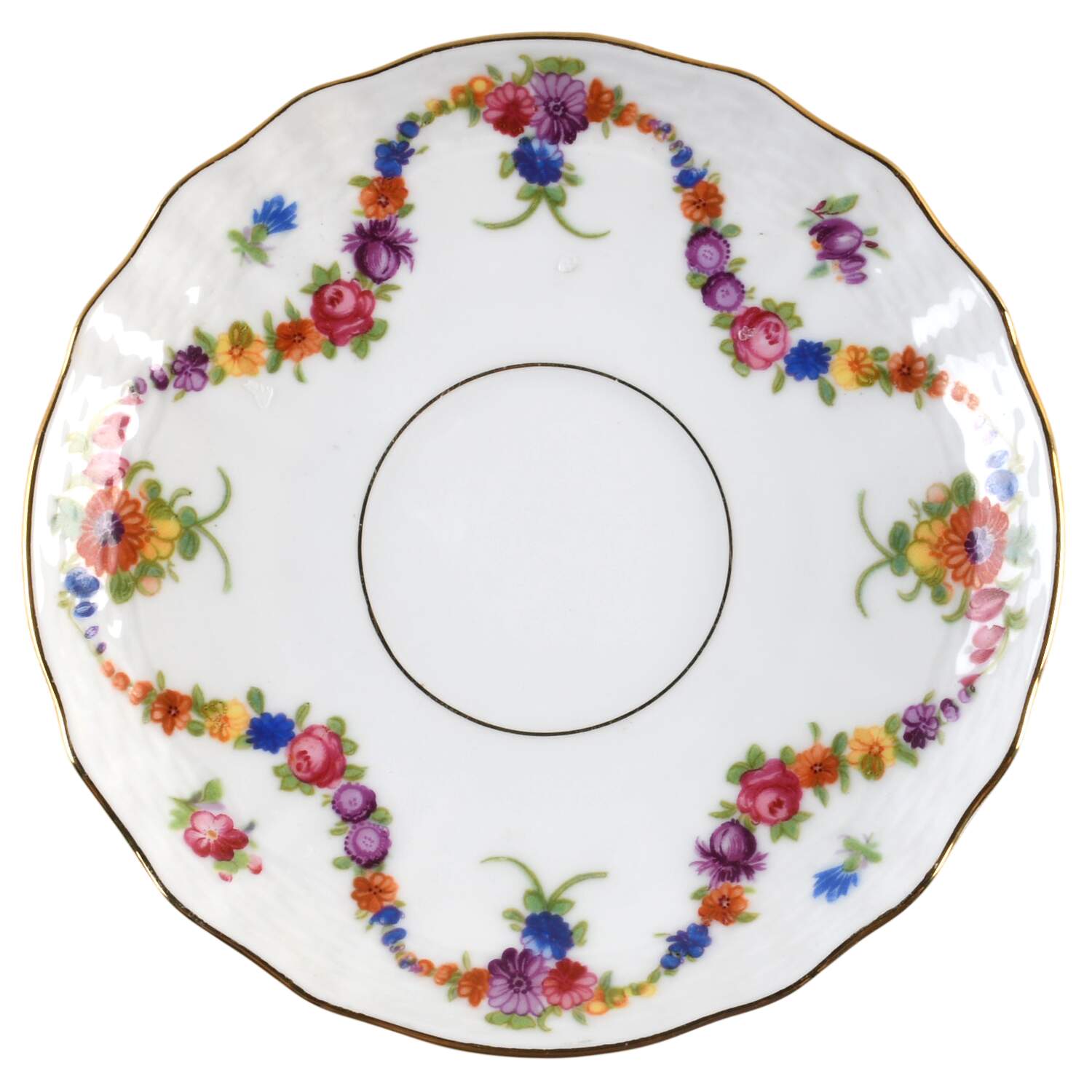 9954-919 (White, Basketweave) Saucer by Epiag-1