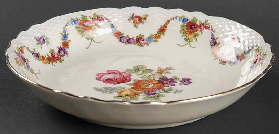 9954-9195 (Cream, Basketweave) Coupe Soup Bowl by Epiag-1