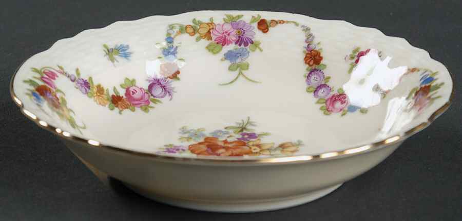 9954-9195 (Cream, Basketweave) Fruit/Dessert (Sauce) Bowl by Epiag-1