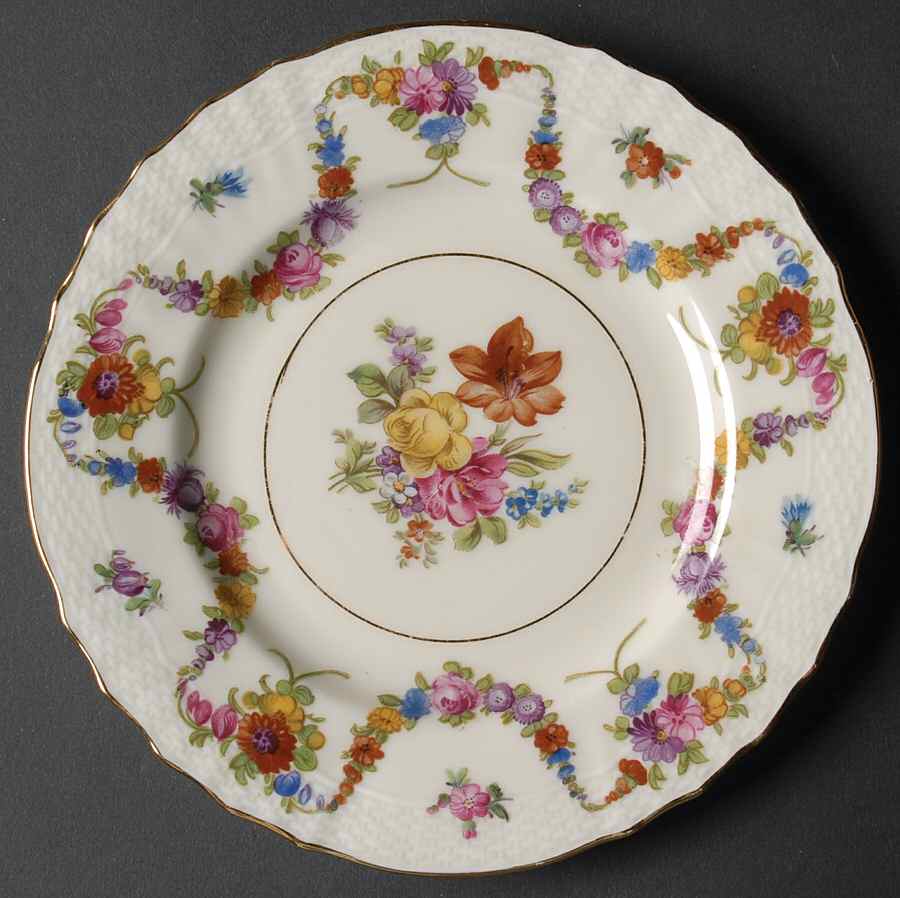 9954-9195 (Cream, Basketweave) Bread & Butter Plate by Epiag-1