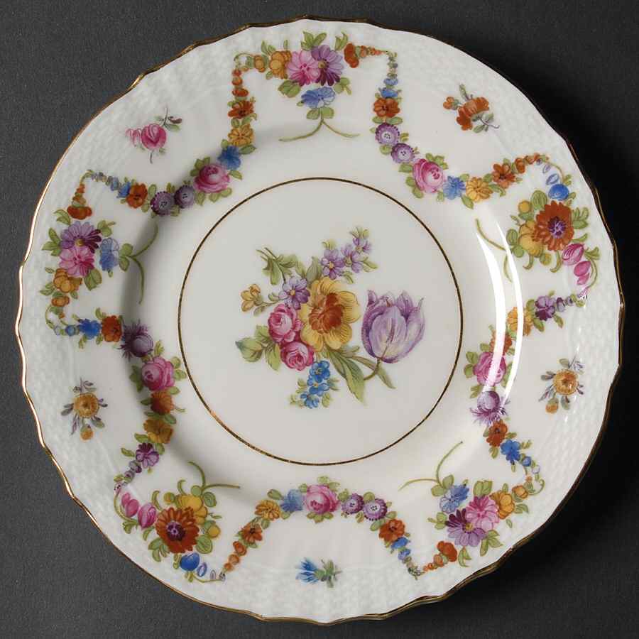 9954-9195 (Cream, Basketweave) Bread & Butter Plate by Epiag-1