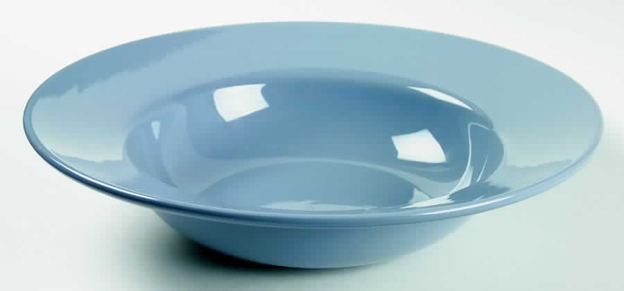 Solid Color Light Blue 14" Pasta Serving Bowl by Epoch-1
