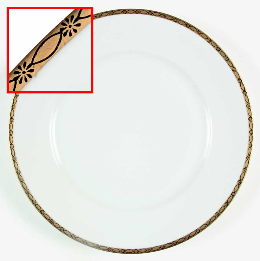 EAM43 Dinner Plate by E & A Muller-1