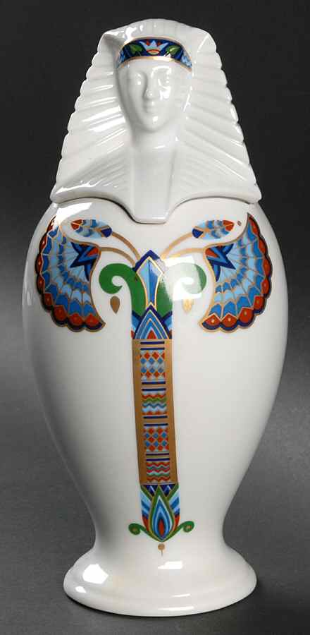 Treasures of the Pharoahs Bath Jar & Lid by Elizabeth Arden-1
