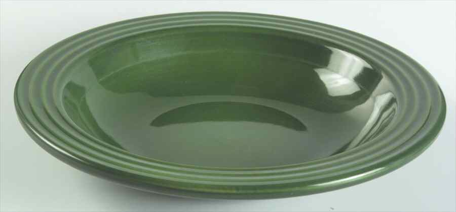 Le Potier Green (Olive) 8" Soup/Pasta Bowl by Emile Henry-1