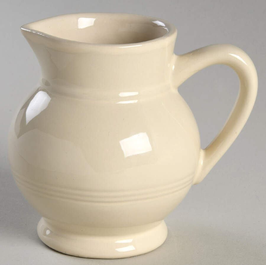 Le Potier Creme (Ivoire) Creamer by Emile Henry-1