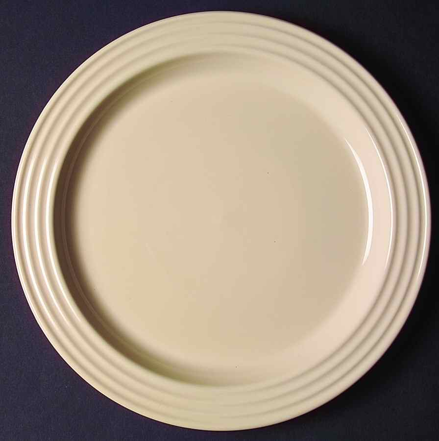 Le Potier Creme (Ivoire) Dinner Plate by Emile Henry-1
