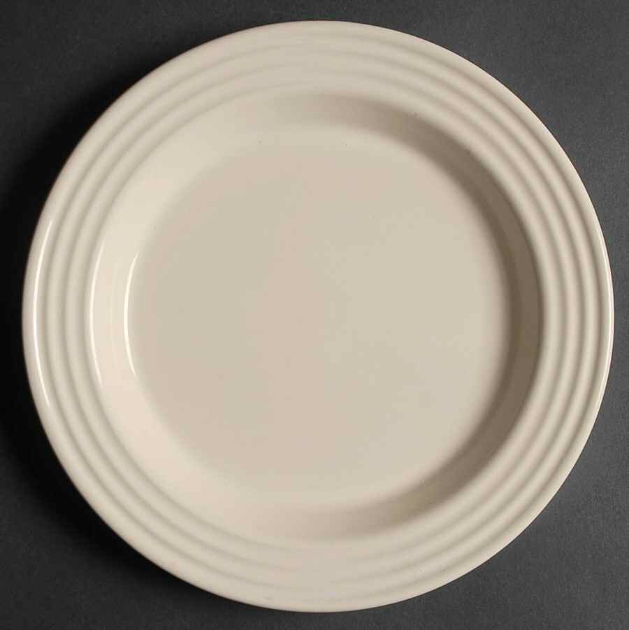Le Potier Creme (Ivoire) Salad/Dessert Plate by Emile Henry-1