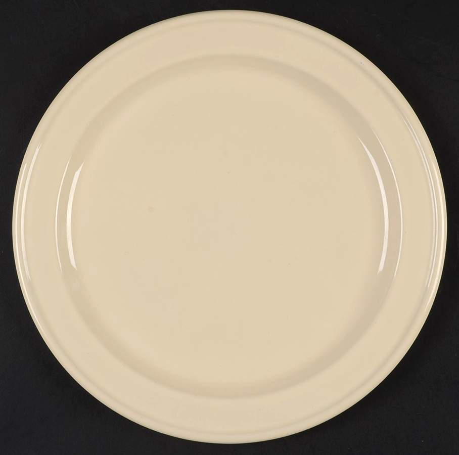 Le Potier Creme (Ivoire) Dinner Plate by Emile Henry-1