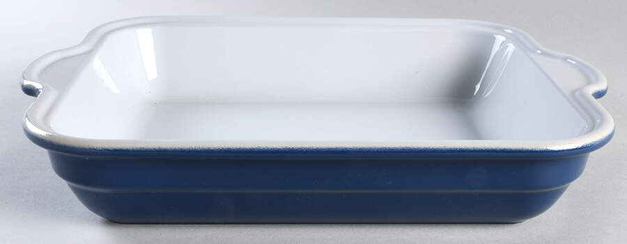 Azur (Blue) 14'' Lasagna by Emile Henry-1