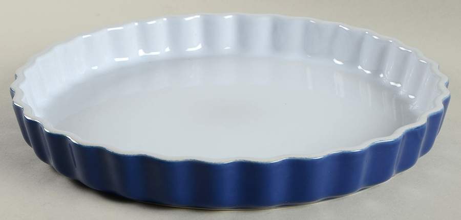 Azur (Blue) 11'' Quiche by Emile Henry-1