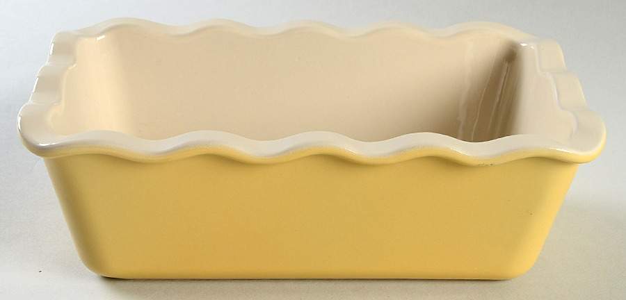 Citron Pastis (Yellow) Oven-To-Table Loaf Pan by Emile Henry-1