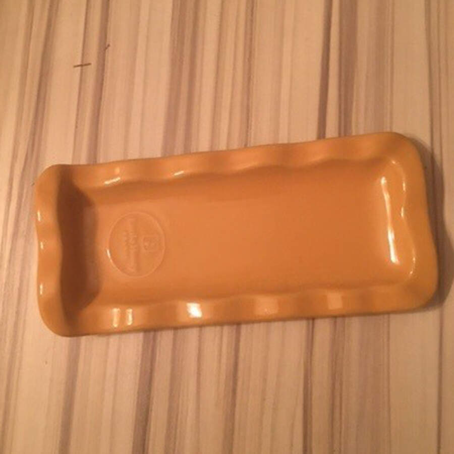 Citron Pastis (Yellow) Spoon Rest/Holder (Holds 1 Spoon) by Emile Henry-1