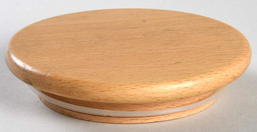 Citron Pastis (Yellow) Lid for Large Spice Jar by Emile Henry-1