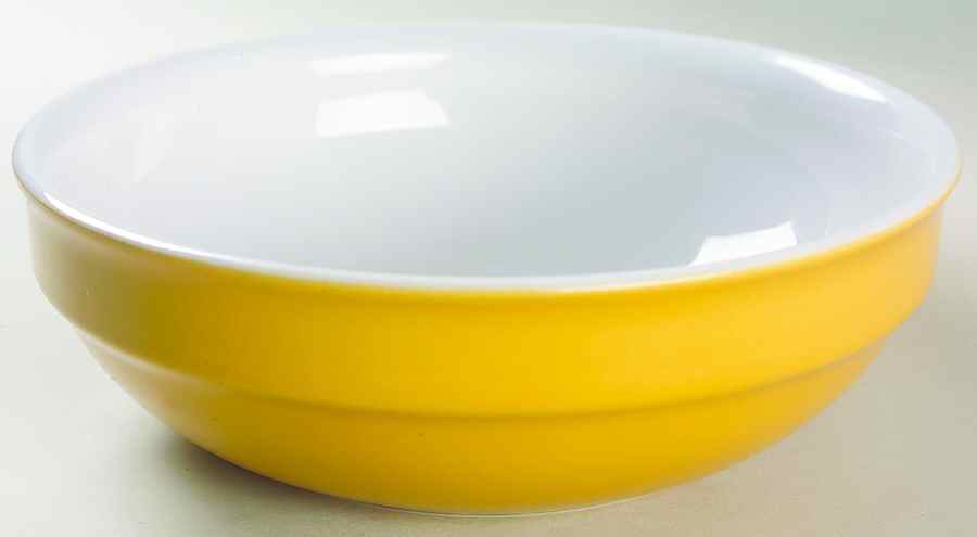Citron Pastis (Yellow) 7" Individual Pasta Bowl by Emile Henry-1