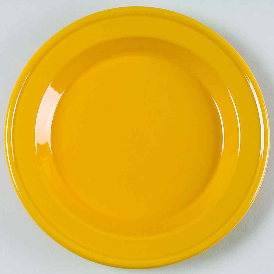Citron Pastis (Yellow) Salad/Dessert Plate by Emile Henry-1