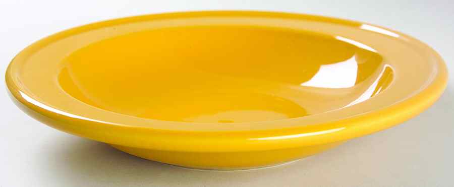 Citron Pastis (Yellow) 9" Soup/Pasta Bowl by Emile Henry-1
