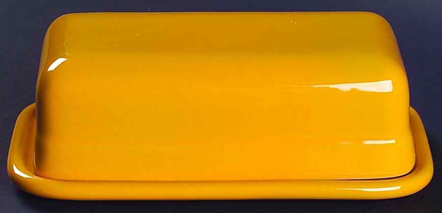 Citron Pastis (Yellow) 1/4 Lb Covered Butter by Emile Henry-1