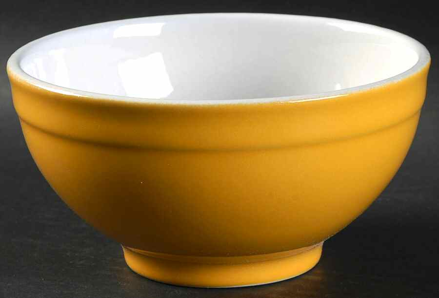 Citron Pastis (Yellow) Coupe Cereal Bowl by Emile Henry-1