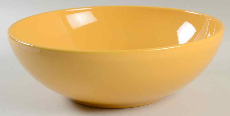 Citron Pastis (Yellow) 11" Large Salad Serving Bowl by Emile Henry-1