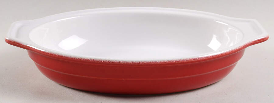 Cerise (Provencale Red) 10" Augratin by Emile Henry-1