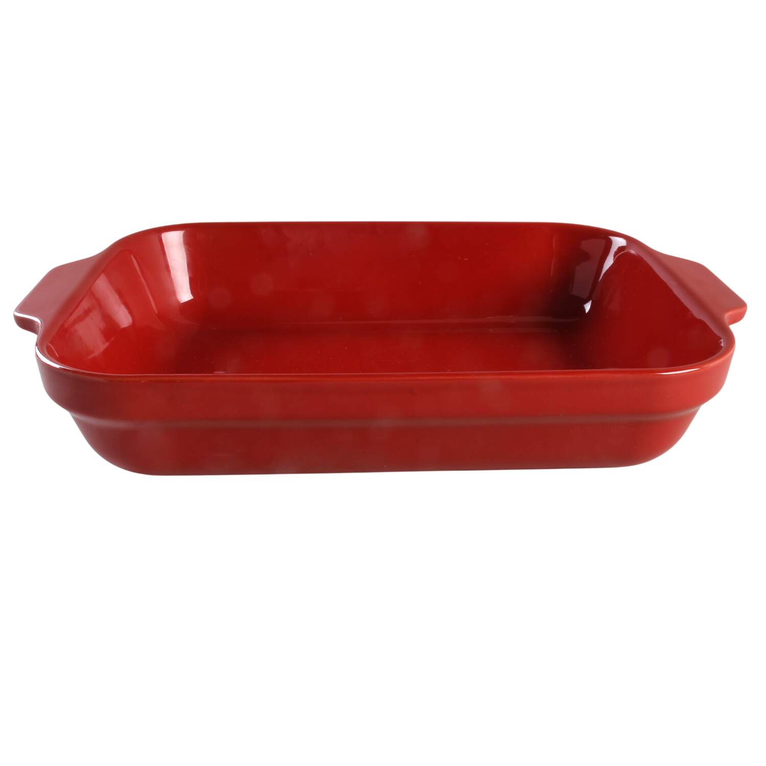 Cerise (Provencale Red) 15" Rectangular Baker by Emile Henry-1