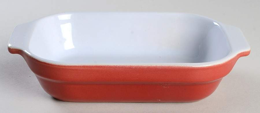 Cerise (Provencale Red) 9" Rectangular Baker by Emile Henry-1