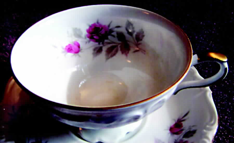 22777 Footed Cup & Saucer Set by Edelstein-1