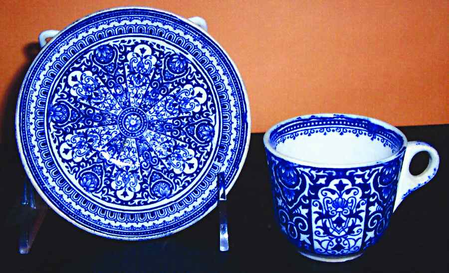 Premier Flat Cup & Saucer Set by England-1
