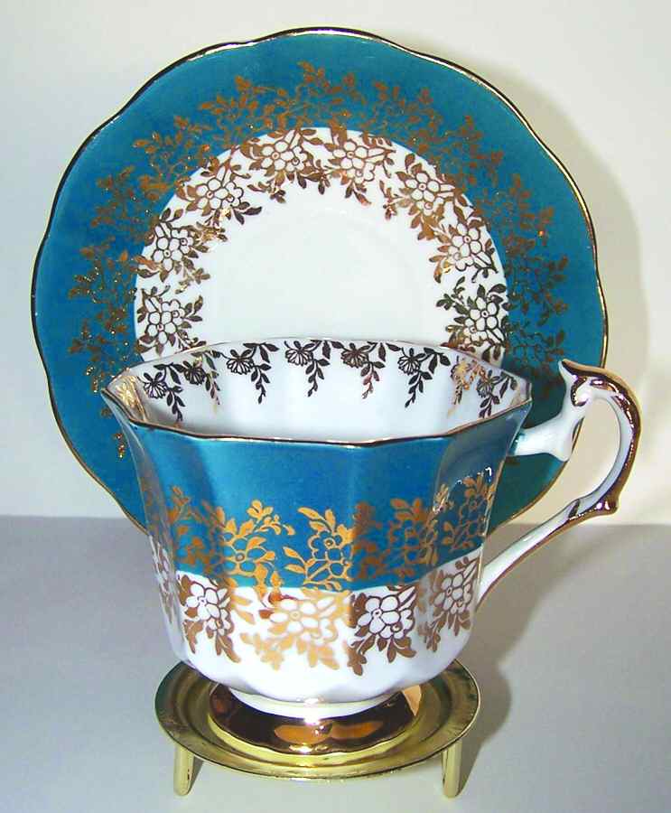 5199X Footed Cup & Saucer Set by Elizabethan-1