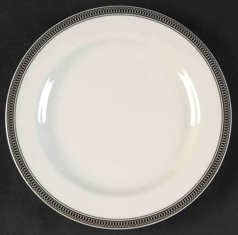 Century Platinum Salad Plate by Epoch-1