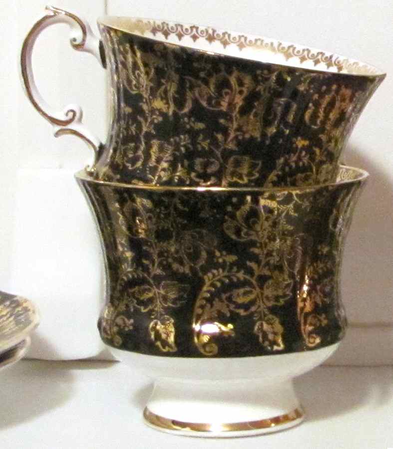 5222 Black Footed Cup by Elizabethan-1