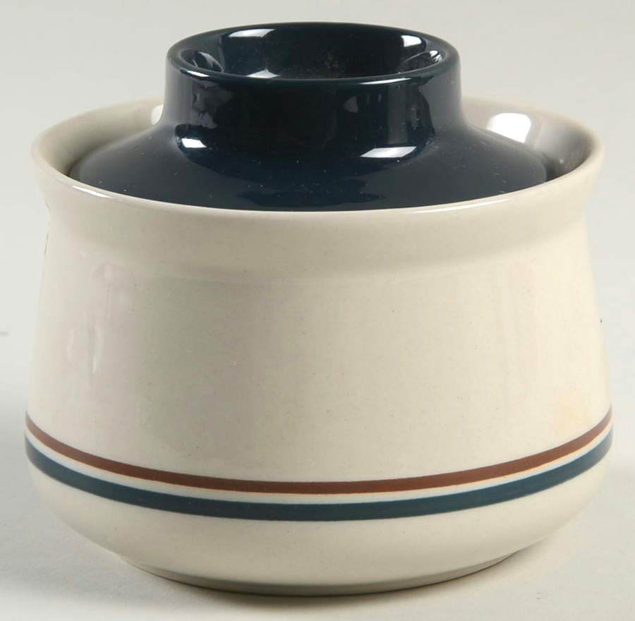 Blue Chintz (Japan) Sugar Bowl & Lid by Epoch-1