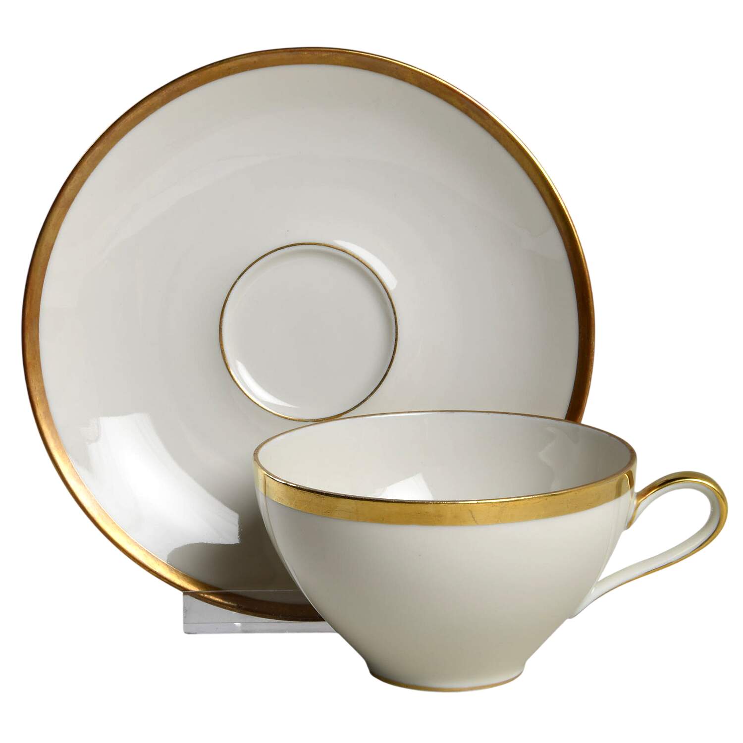 W507 Flat Cup & Saucer Set by Eschenbach-1