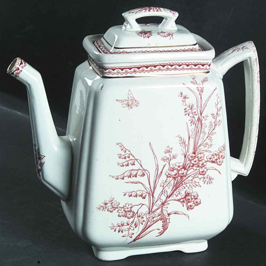 Seville Brown Coffee Pot & Lid by Edge Malkin-1
