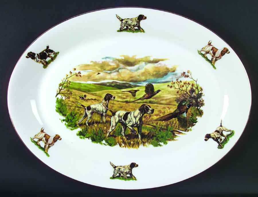 ENG52 16" Oval Serving Platter by England-1