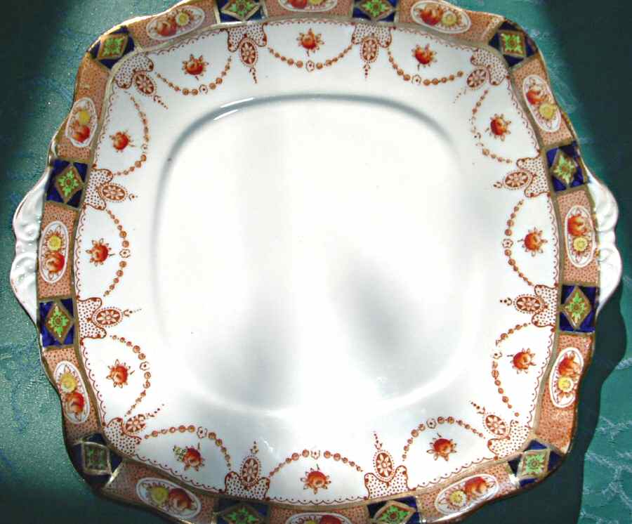 5288 Handled Cake Plate by Barker Bros Ltd-1