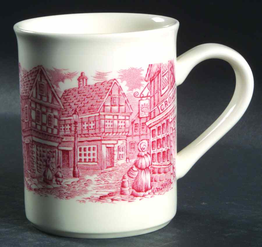 Dickens Series Red Mug by English Ironstone Tableware-1