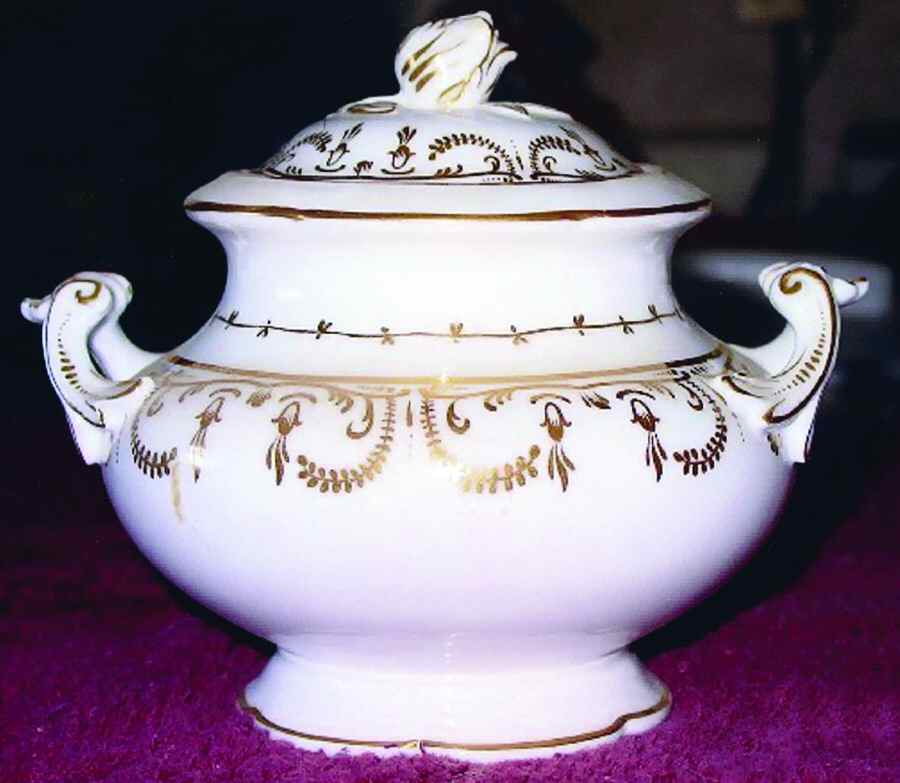 881 Sugar Bowl & Lid by England-1