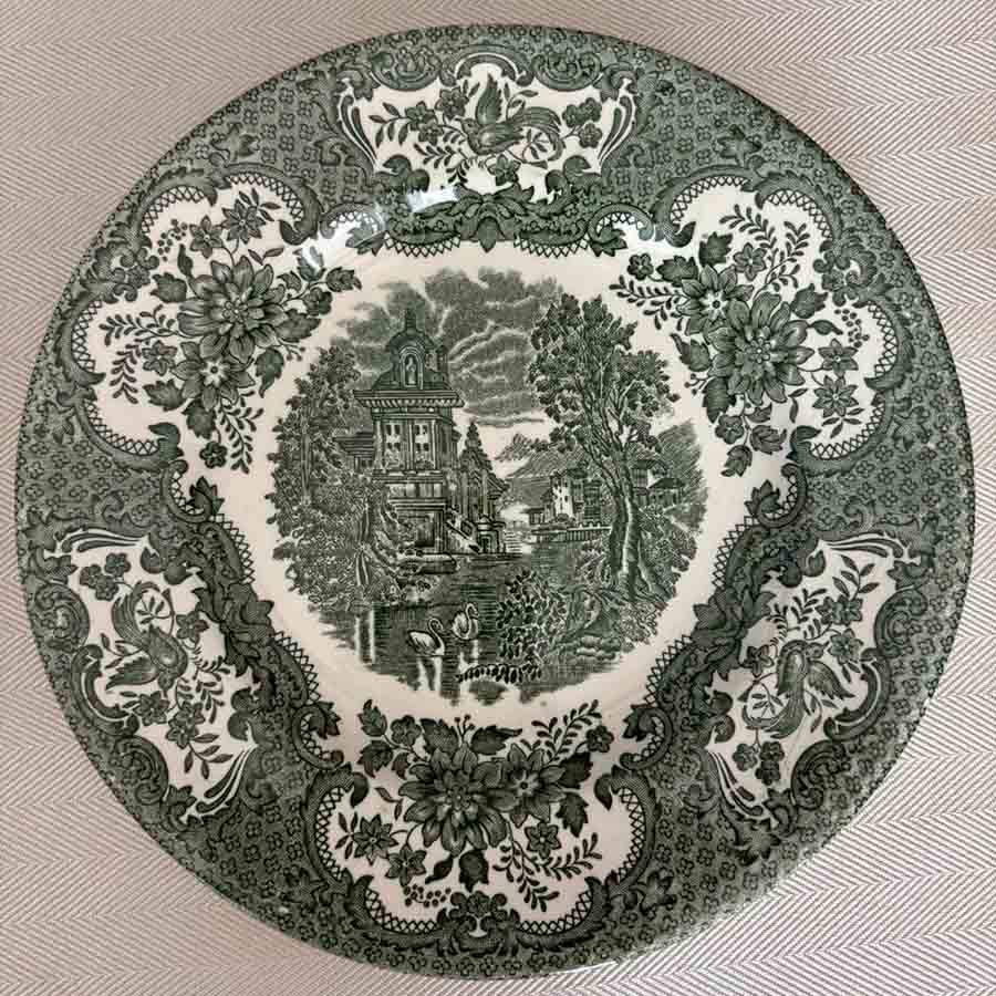 Renaissance Green Salad Plate by English Ironstone Tableware-1