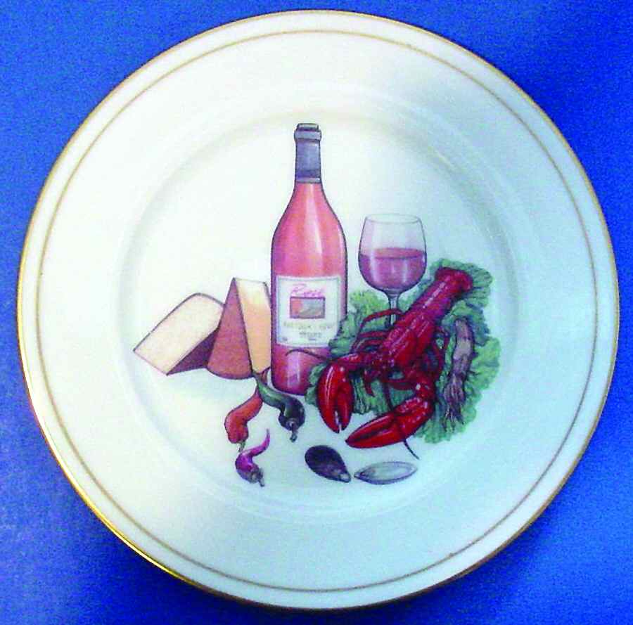 Botticelli Salad Plate by Email de Limoges-1